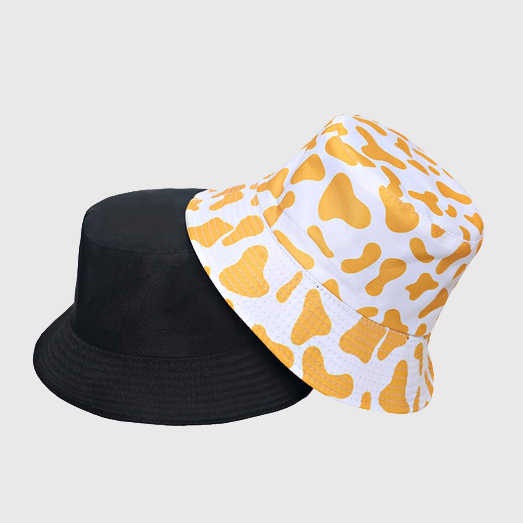 Anna-Kaci Women's Cow Print Bucket Hat - Double - Sided Wear sold by Anna-Kaci product image thumbnail 2
