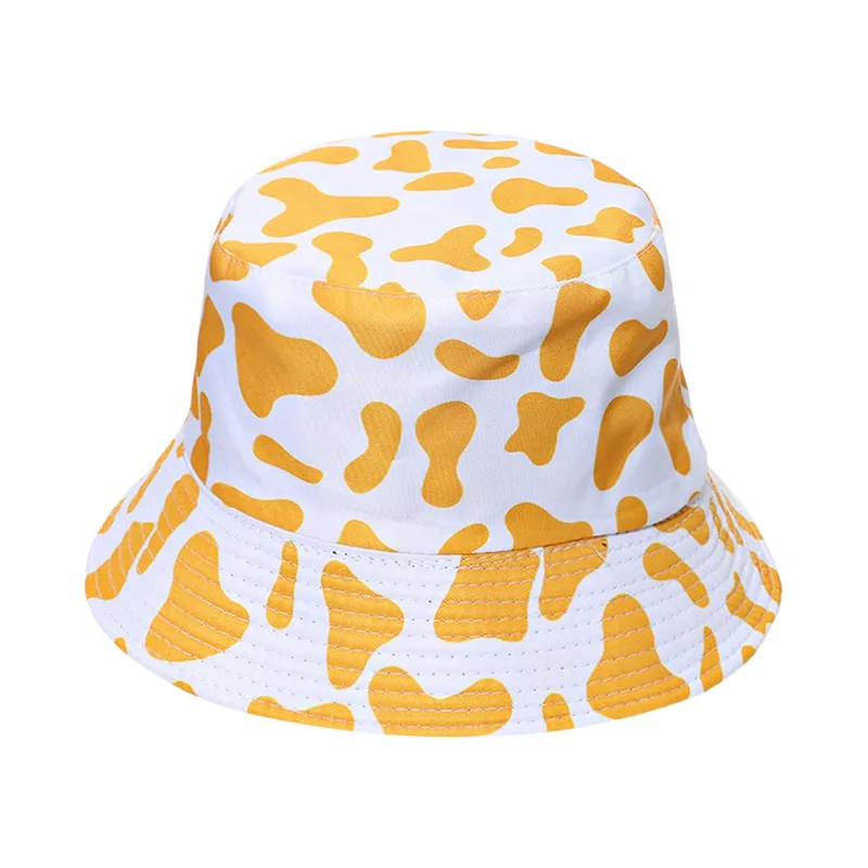 Anna-Kaci Women's Cow Print Bucket Hat - Double - Sided Wear sold by Anna-Kaci