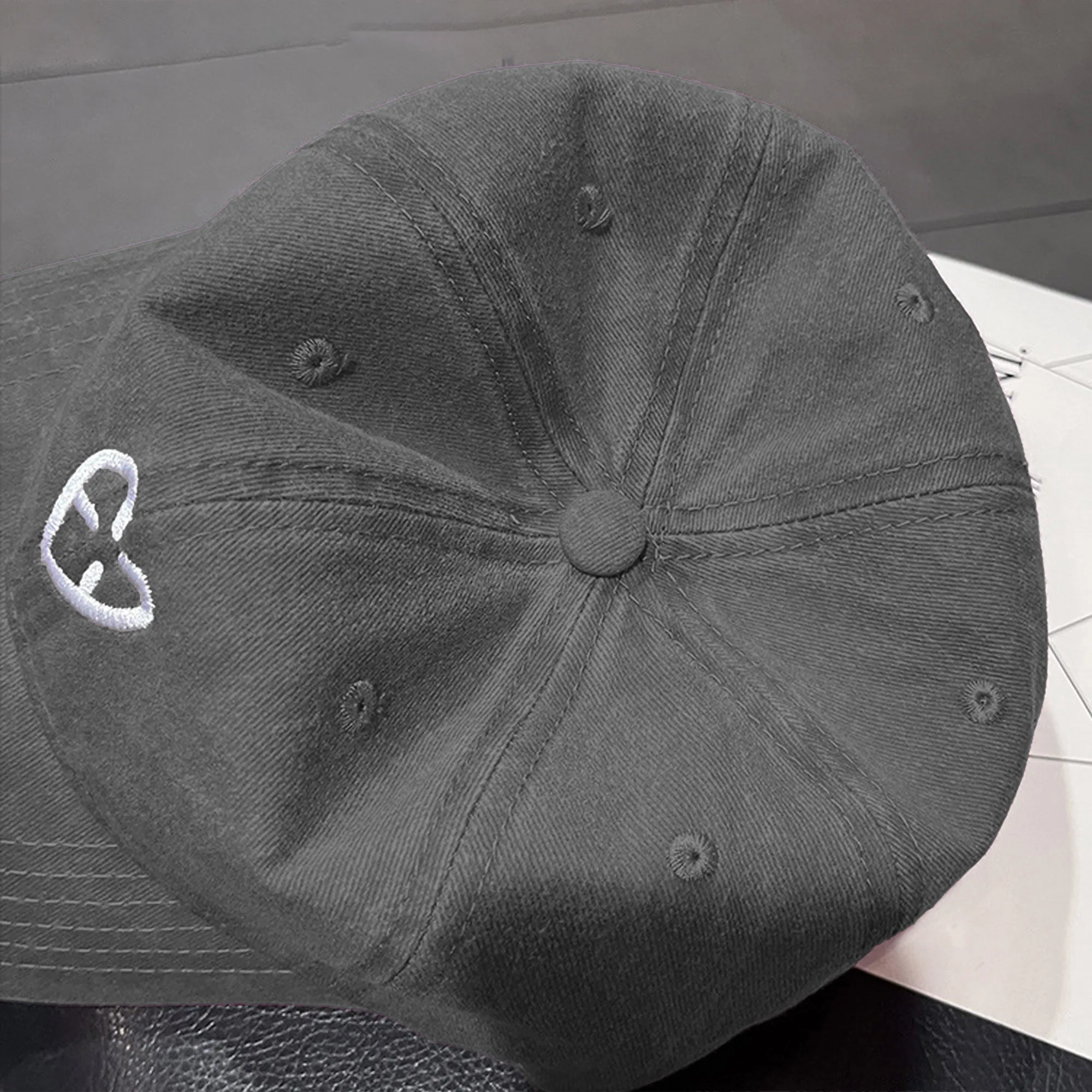 Anna-Kaci Women's Coral Vintage Washed Baseball Cap with Heart Embroidery sold by Anna-Kaci product image thumbnail 3