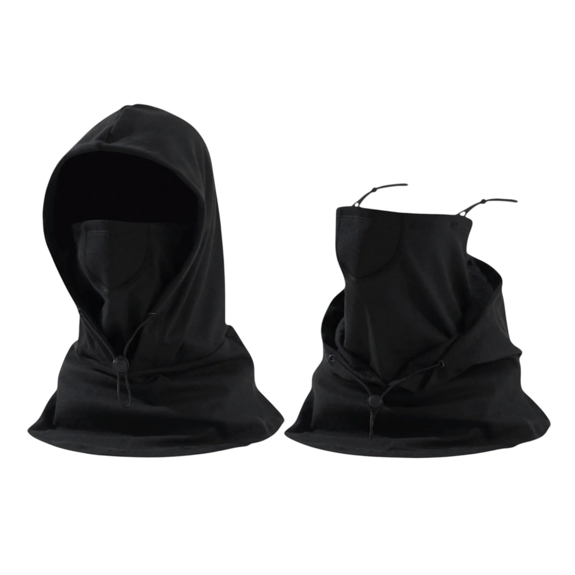 Anna-Kaci Unisex Lightweight Hooded Neck Gaiter with Adjustable Drawstring and Breathable Mesh Face Panel sold by Anna-Kaci product image thumbnail 5