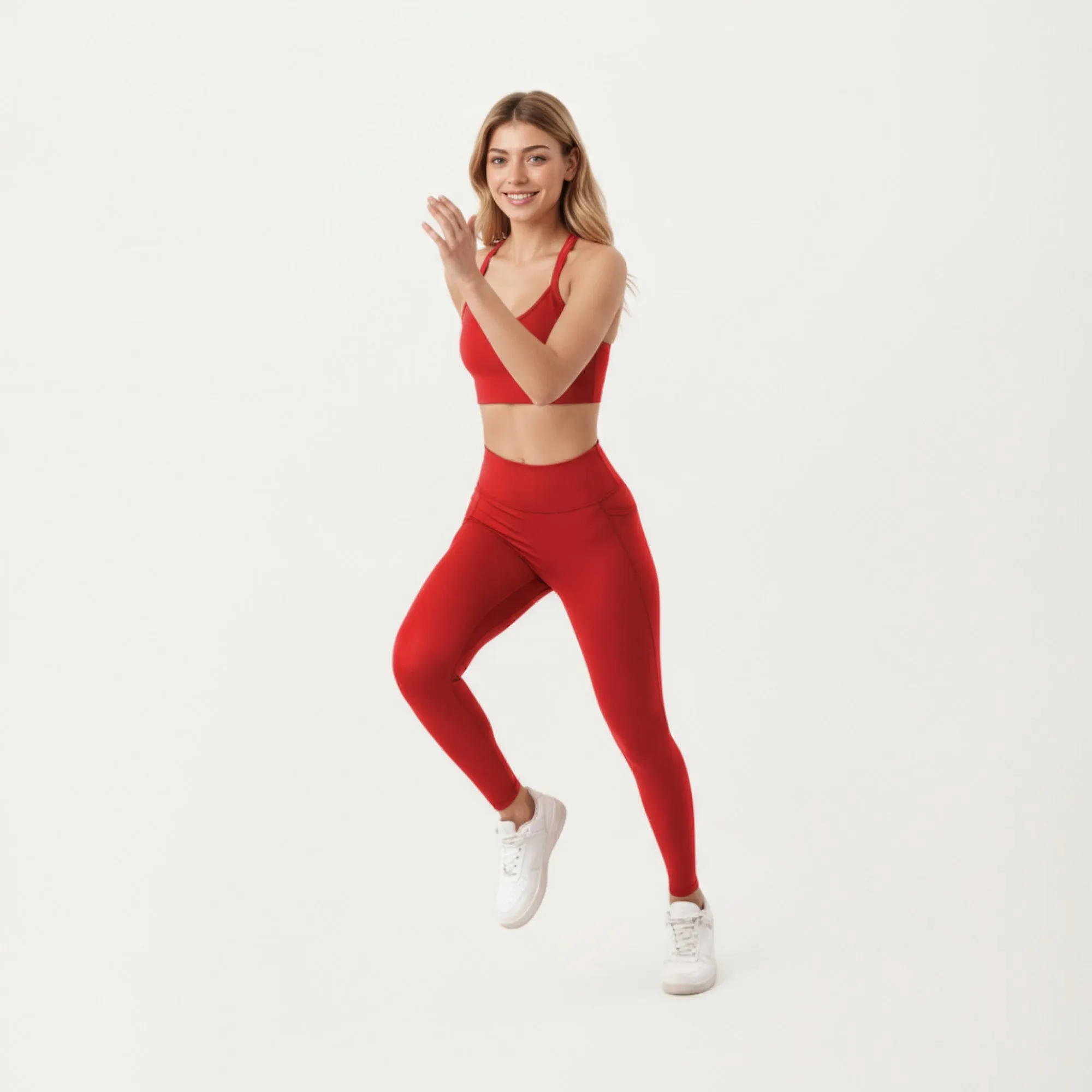Anna-Kaci Active Women's High Waist Full Length Leggings with Smooth Stretch Fabric and Contoured Fit sold by Anna-Kaci product image thumbnail 5