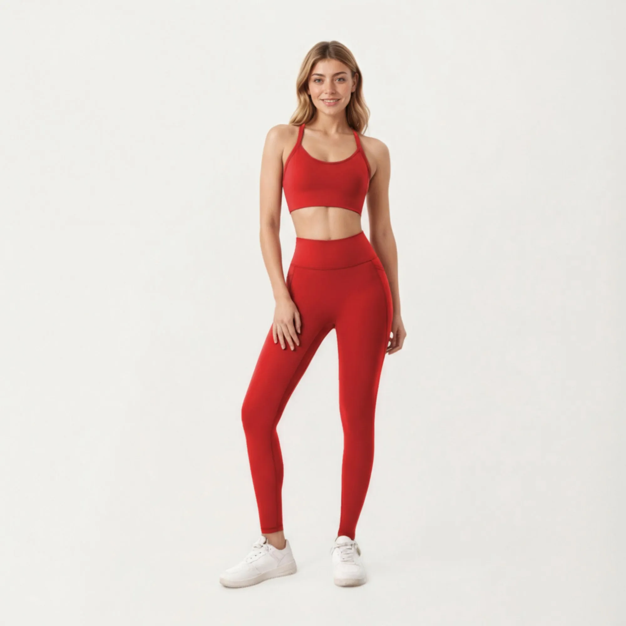 Anna-Kaci Active Women's High Waist Full Length Leggings with Smooth Stretch Fabric and Contoured Fit sold by Anna-Kaci product image thumbnail 3