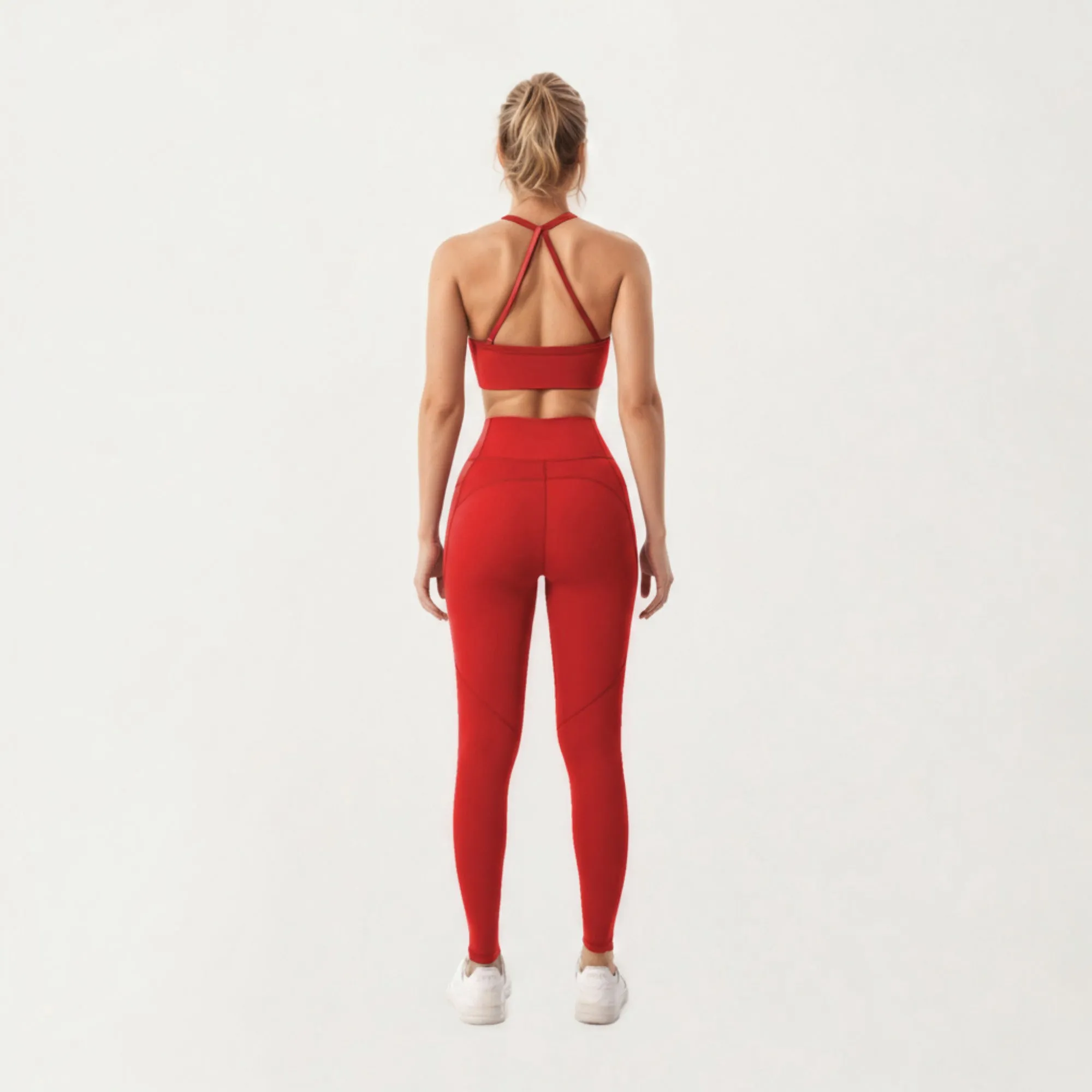 Anna-Kaci Active Women's High Waist Full Length Leggings with Smooth Stretch Fabric and Contoured Fit sold by Anna-Kaci product image thumbnail 4