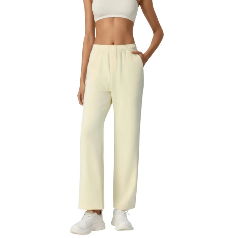 Anna-Kaci Active Women's High Waist Relaxed Fit Sweatpants with Elastic Waistband and Side Pockets sold by Anna-Kaci