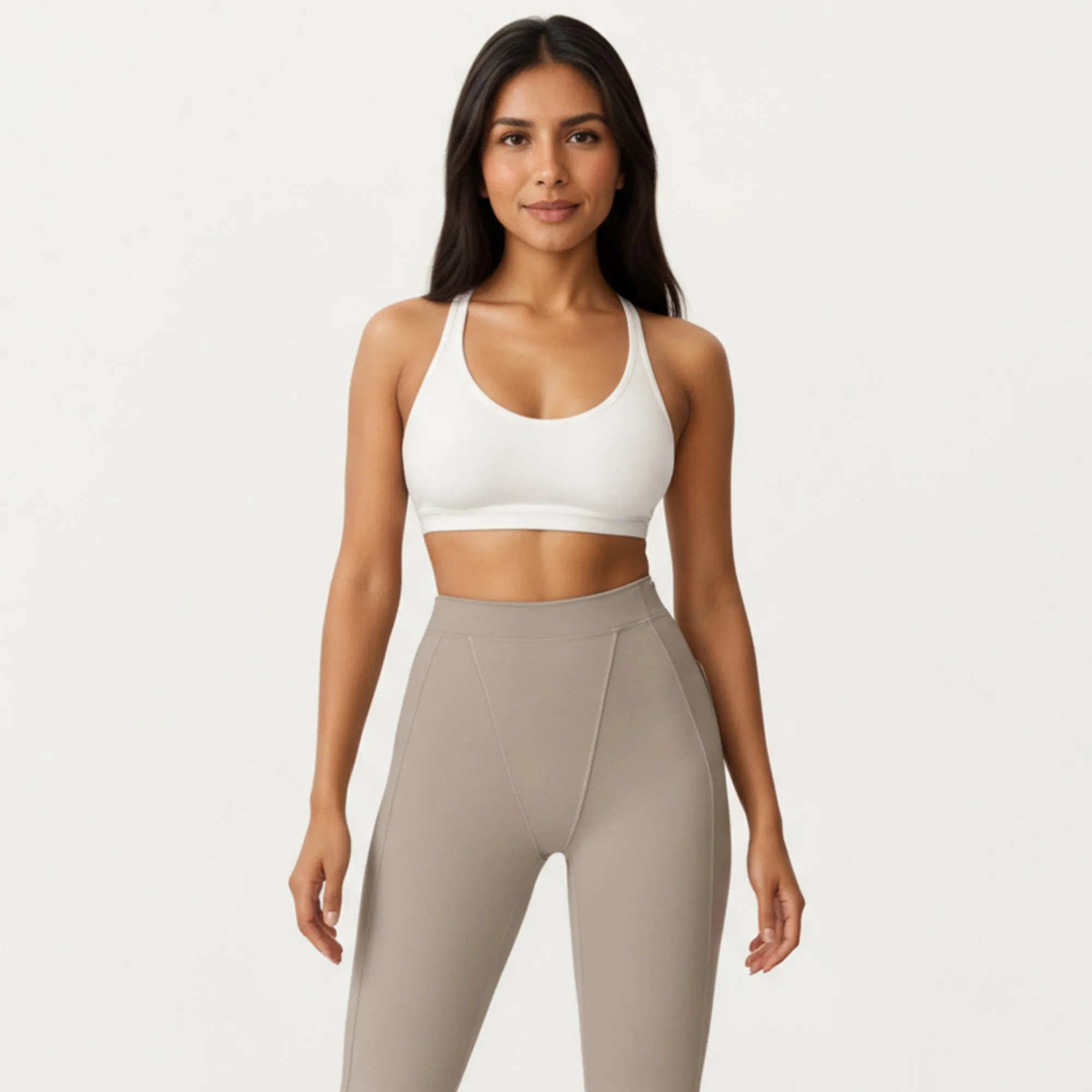 Anna-Kaci Active Women's High Waist Seam Detailed Full Length Leggings with Supportive Stretch Fabric and Sculpted Fit sold by Anna-Kaci product image thumbnail 5