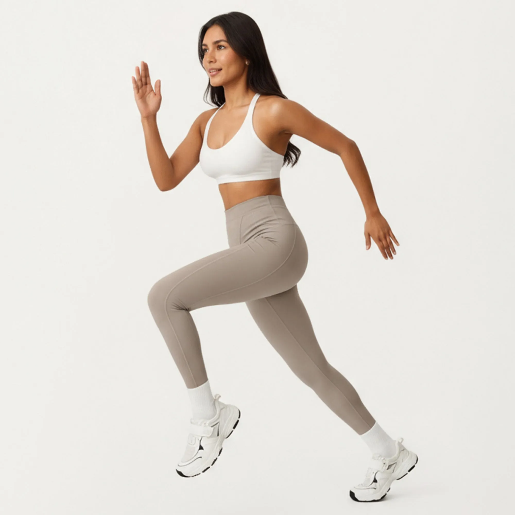 Anna-Kaci Active Women's High Waist Seam Detailed Full Length Leggings with Supportive Stretch Fabric and Sculpted Fit sold by Anna-Kaci product image thumbnail 2