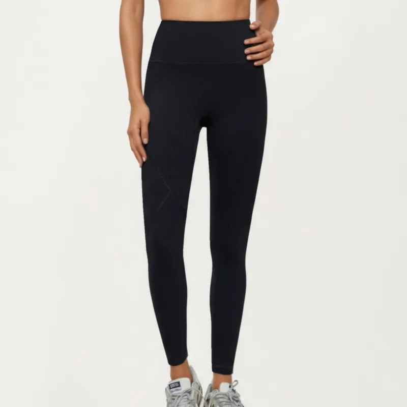 Anna-Kaci Active Women's High Waist Leggings with Contrast Seam Detailing and Stretch Compression Fit sold by Anna-Kaci