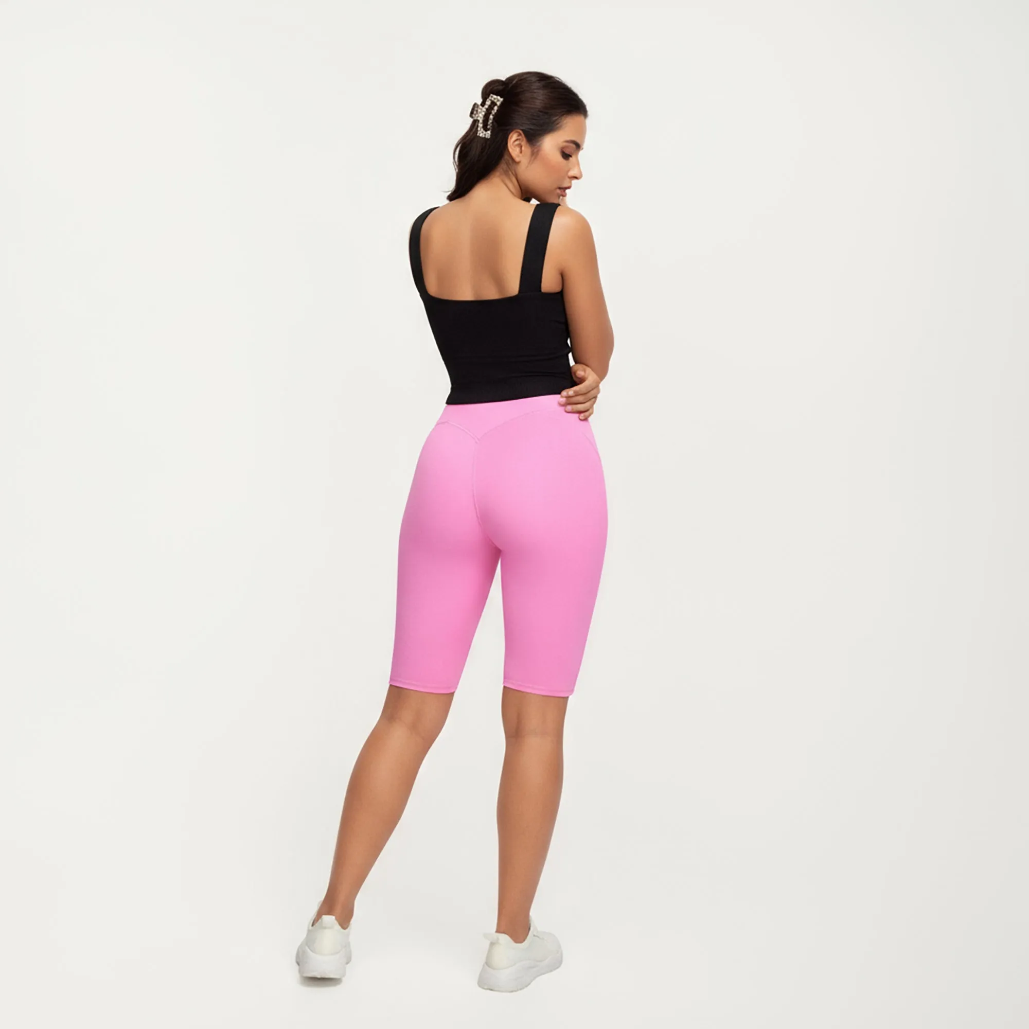 Anna-Kaci Active Women's Ribbed Square Neck Tank Top with Wide Straps and Fitted Stretch Design sold by Anna-Kaci product image thumbnail 4