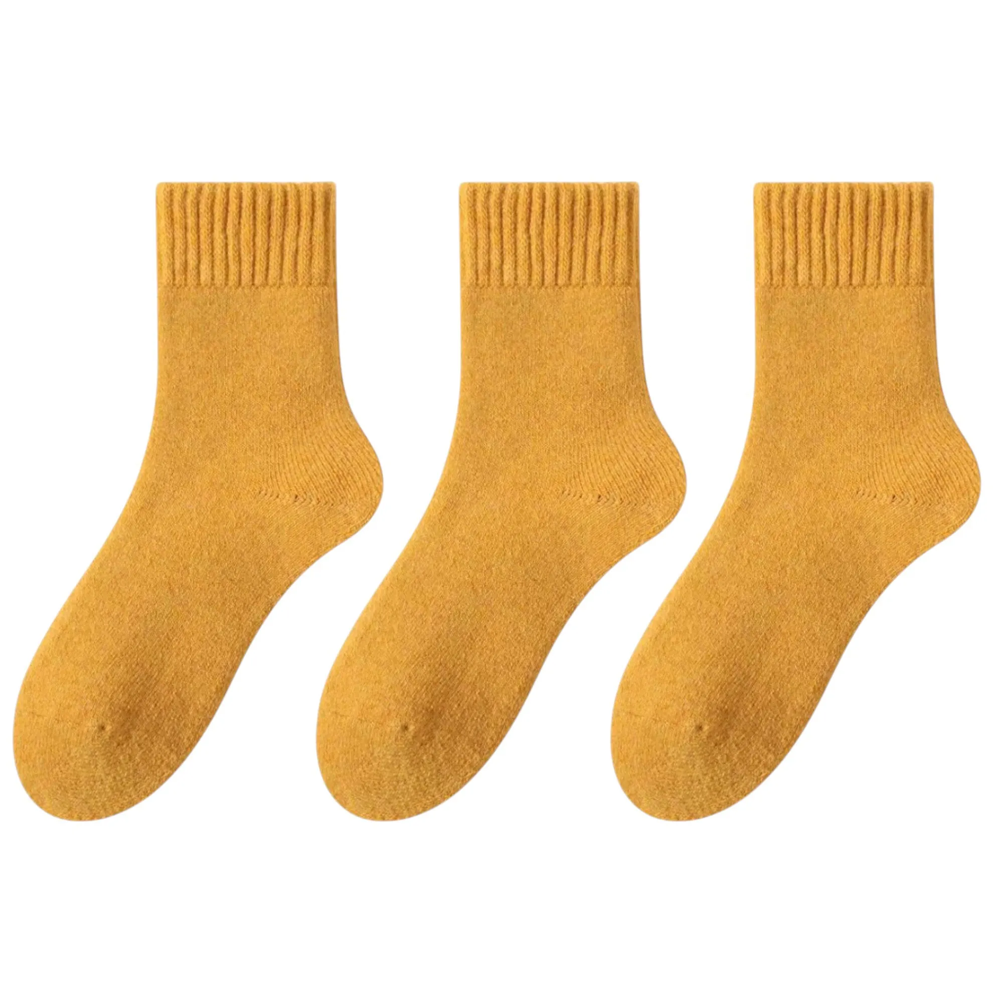 Anna-Kaci Women's 3-Pack Thermal Wool Blend Socks with Plush Lining for Winter Warmth sold by Anna-Kaci