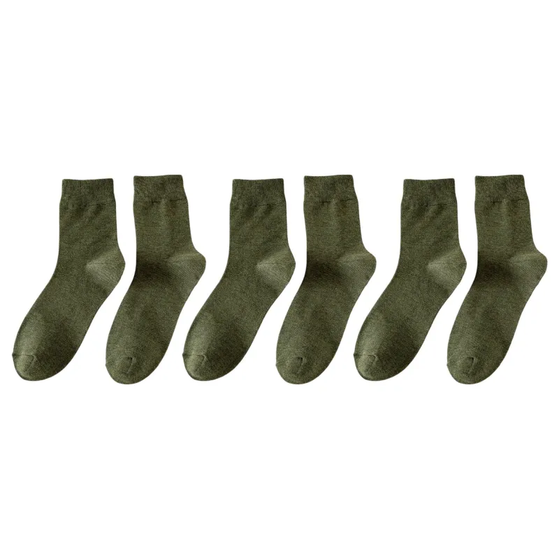 Anna-Kaci 6pk Men's Crew Socks - Soft, Comfortable & Versatile sold by Anna-Kaci