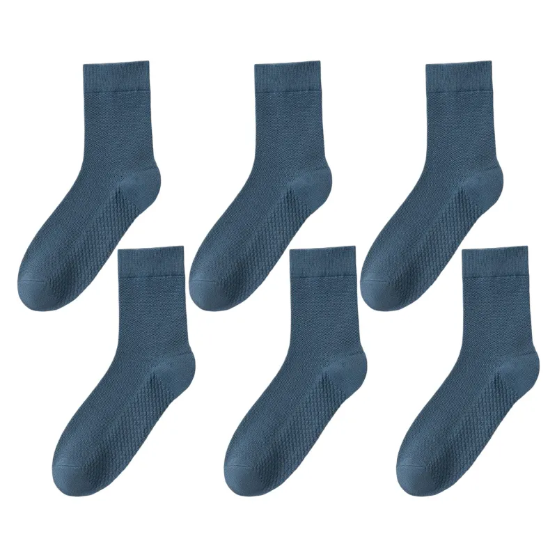 Anna-Kaci Men's Breathable Ankle Socks 6pk with Honeycomb Structure sold by Anna-Kaci