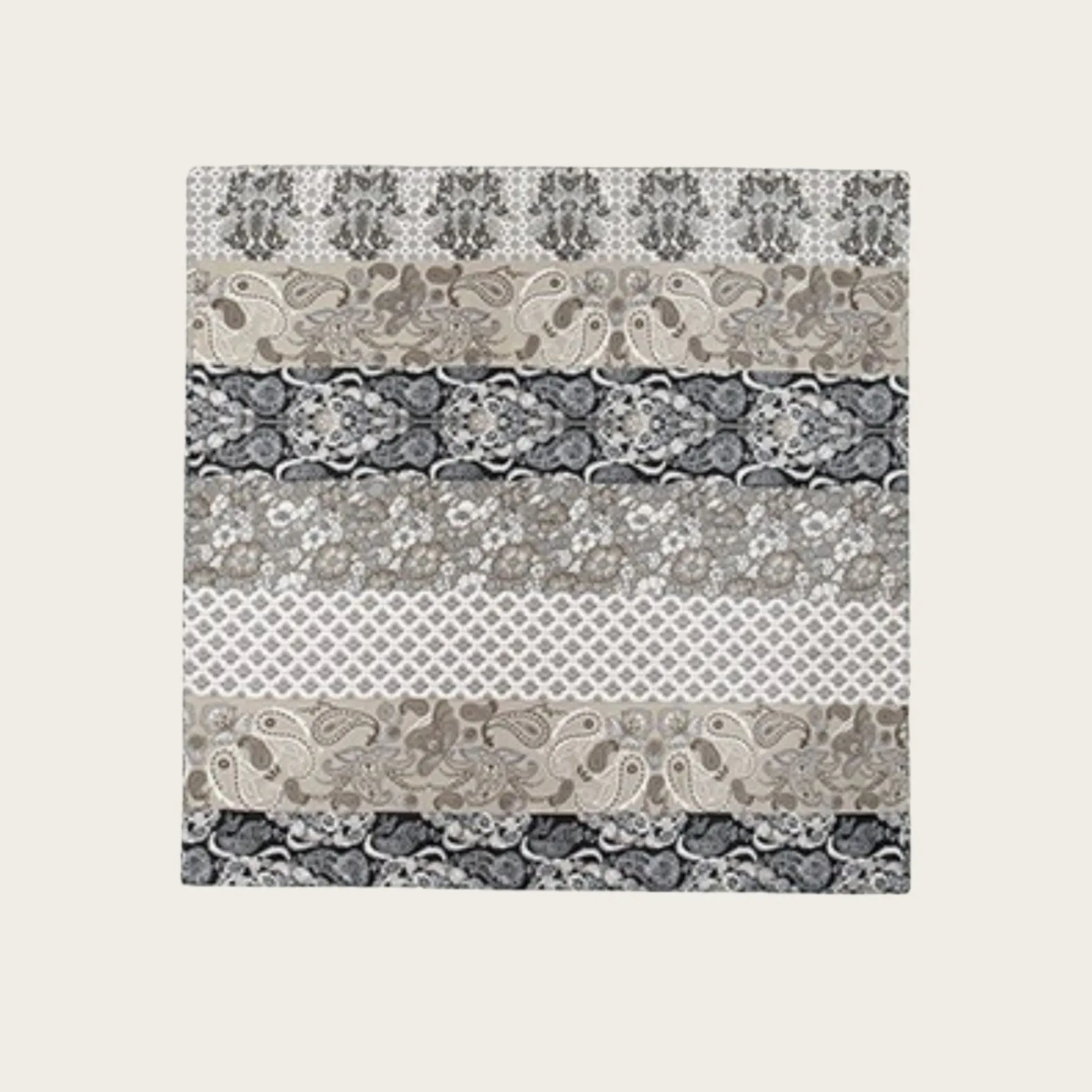 Anna-Kaci Women's Paisley Print Satin Square Scarf with Dual-Tone Design 35.5x35.5in sold by Anna-Kaci product image thumbnail 4