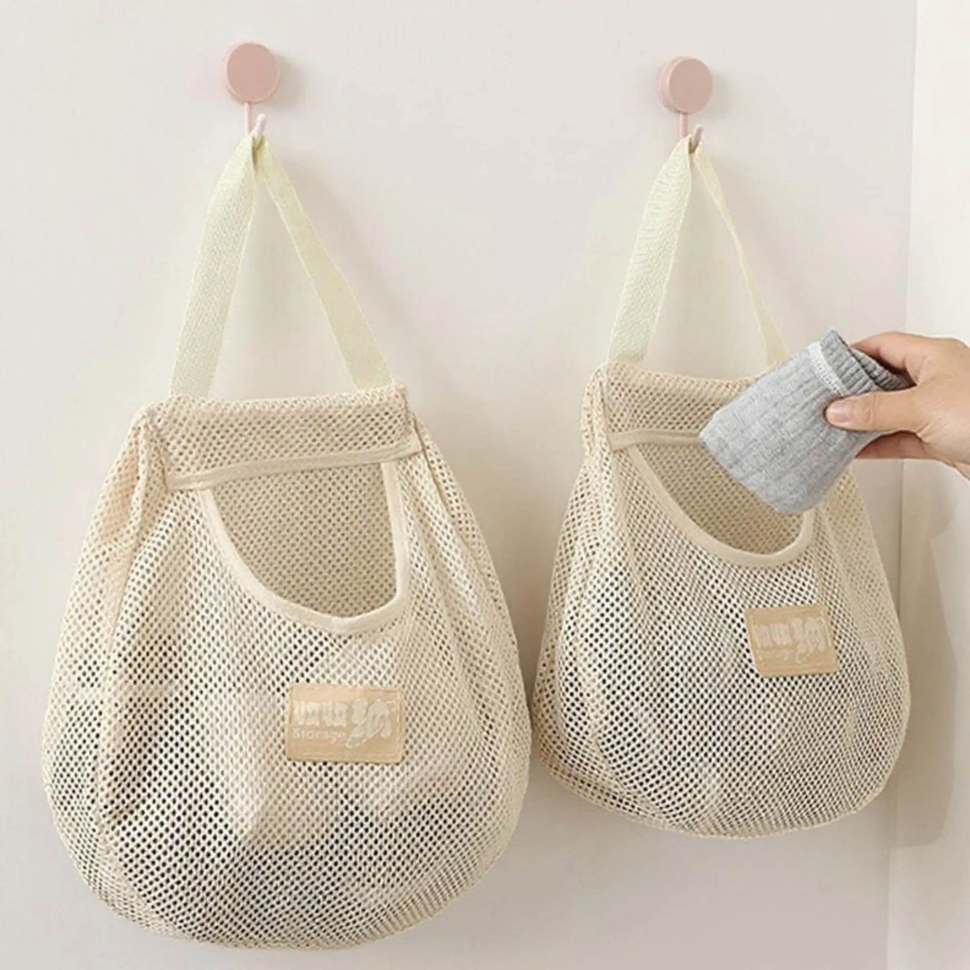 Anna-Kaci 3-Piece Mesh Laundry Bags with Reinforced Handles and Breathable Design 12x11in sold by Anna-Kaci product image thumbnail 4