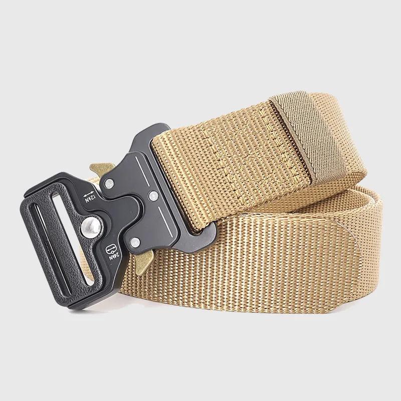 Anna-Kaci Women's Tactical Nylon Waist Belt with Quick-Release Metal Buckle sold by Anna-Kaci
