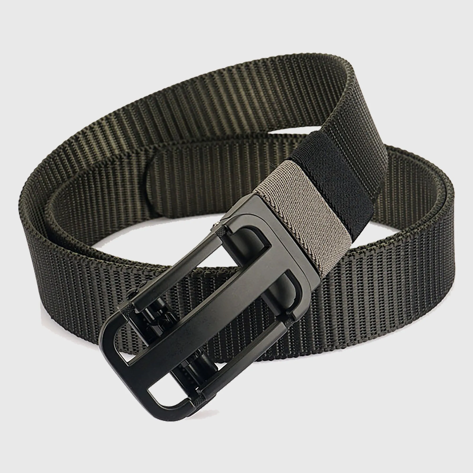 Anna-Kaci Women's Elastic Nylon Waist Belt with Zinc Alloy Adjustable Buckle sold by Anna-Kaci