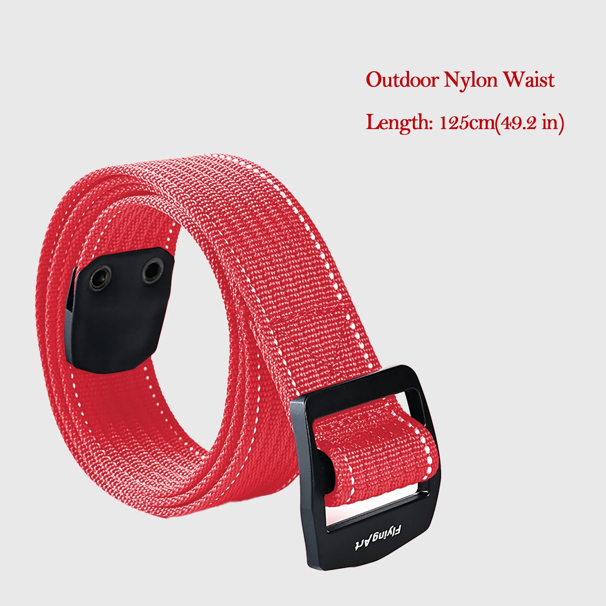 Anna-Kaci Women's Outdoor Nylon Waist Belt with Adjustable Buckle sold by Anna-Kaci product image thumbnail 4