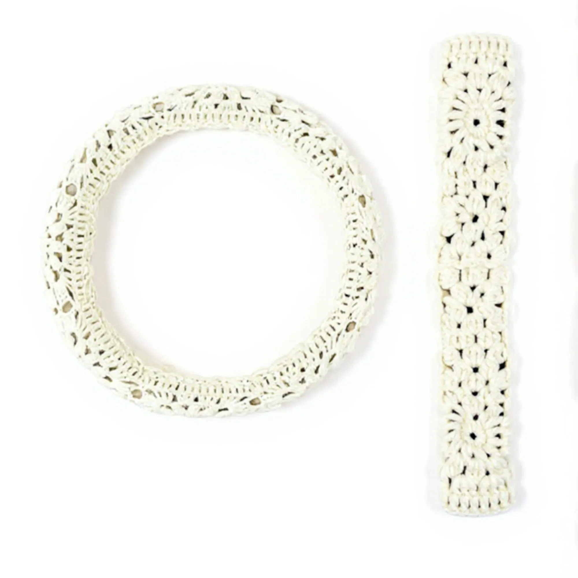 Anna-Kaci Handcrafted Crochet Steering Wheel Cover and Seat Belt Pad Set sold by Anna-Kaci