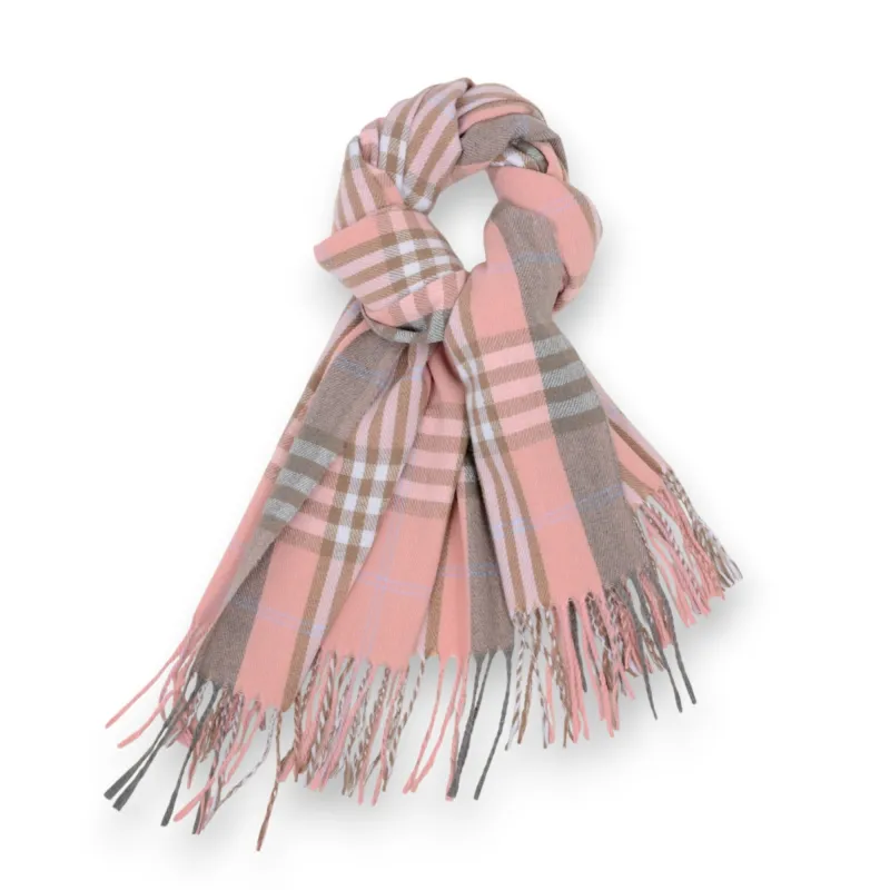 Anna-Kaci Women's Classic Plaid Cashmere-Feel Scarf with Fringed Edges 78.5¡Á24 Inches sold by Anna-Kaci