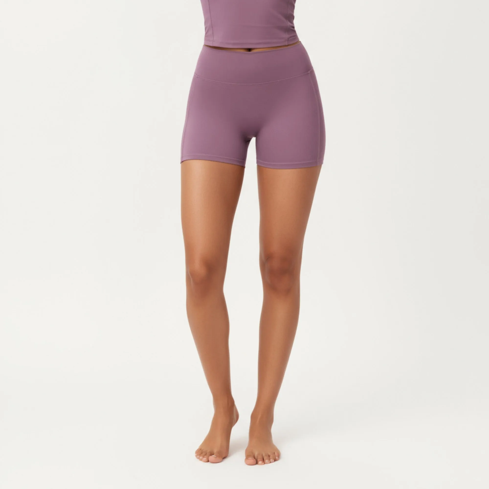 Anna-Kaci Active Women's High Waist Active Shorts with Smooth Stretch Fabric and Supportive Contoured Waistband sold by Anna-Kaci product image thumbnail 2