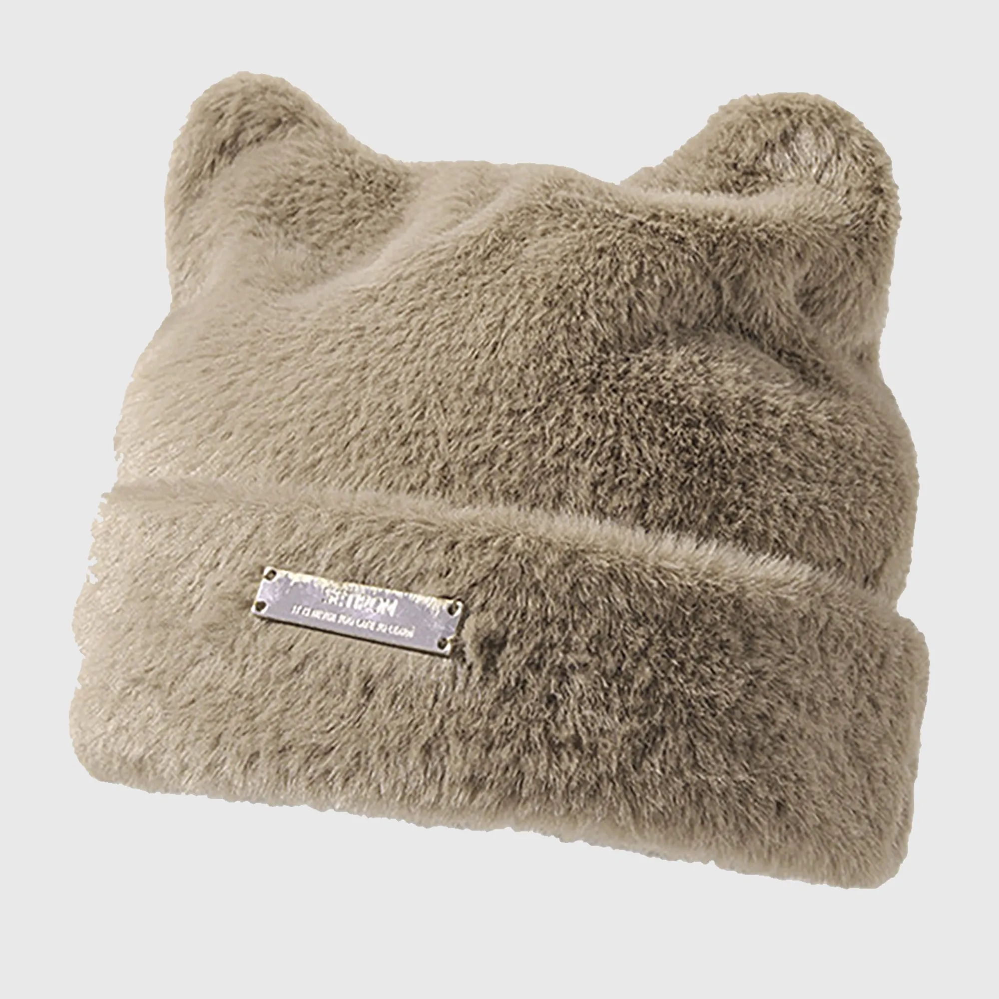 Anna-Kaci Women's Fuzzy Cat Ear Beanie - Soft Plush Winter Hat sold by Anna-Kaci