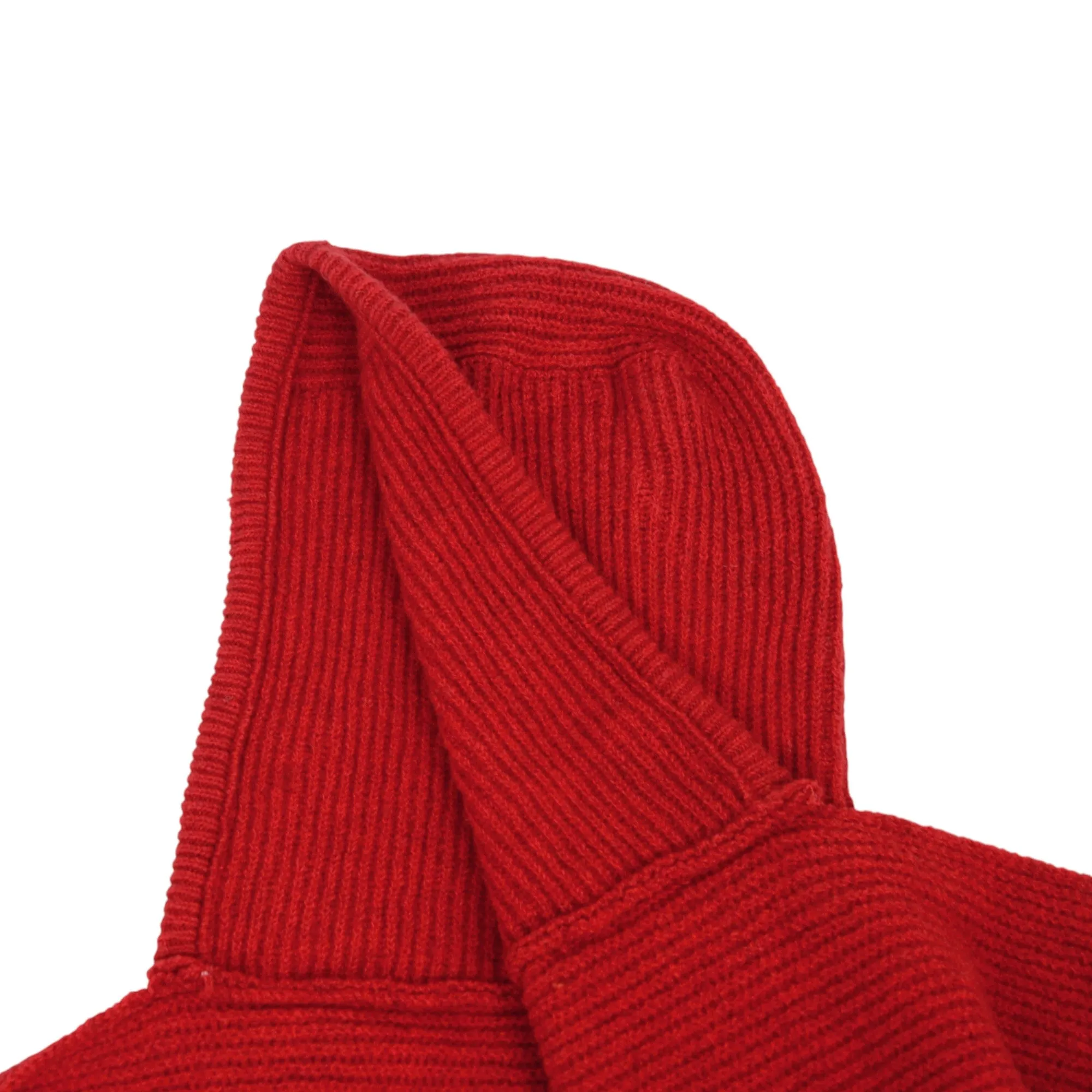 Anna-Kaci Womens Wool Blend Ribbed Knit Hat with Attached Scarf Warm and Convenient sold by Anna-Kaci product image thumbnail 4