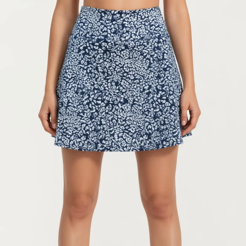 Anna-Kaci Women¡¯s Printed High Waist A-Line Skirt with Soft Flowing Fabric Smooth Wide Waistband and Flattering Everyday Silhouette sold by Anna-Kaci