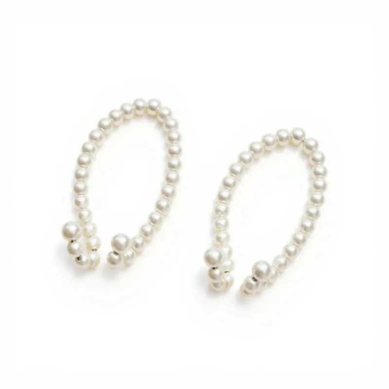 Anna-Kaci Pearl Beaded Car Headrest Hook Set Hanger for Handbags and Accessories made by Anna-Kaci