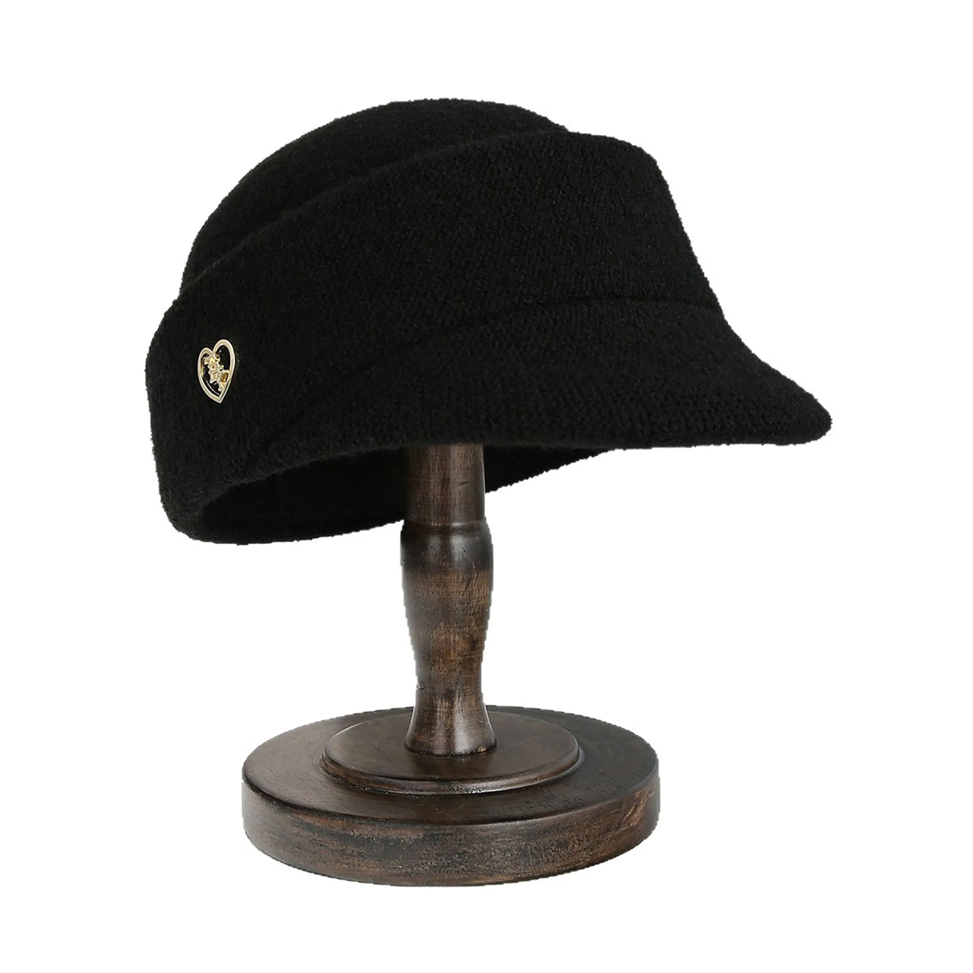 Anna-Kaci Women¡¯s Knit Cloche Hat with Structured Brim and Decorative Metal Accent sold by Anna-Kaci product image thumbnail 4