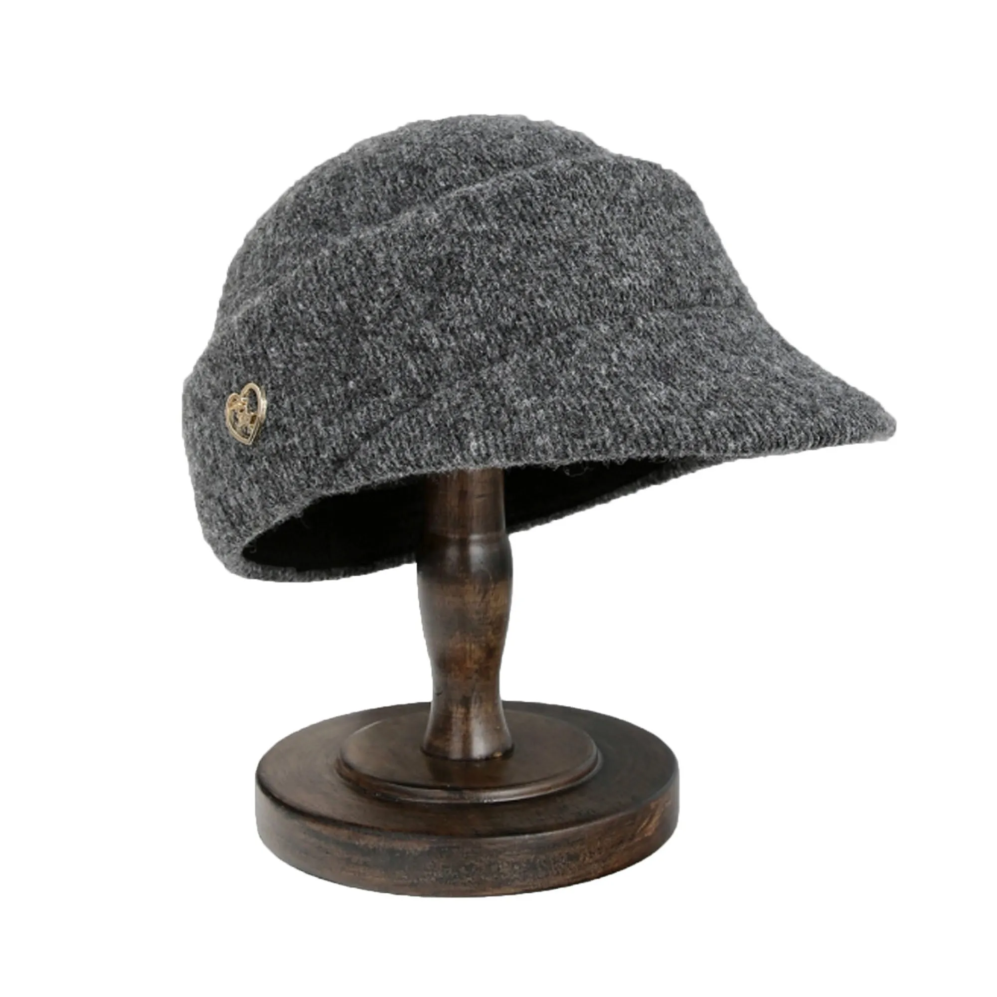 Anna-Kaci Women¡¯s Knit Cloche Hat with Structured Brim and Decorative Metal Accent sold by Anna-Kaci