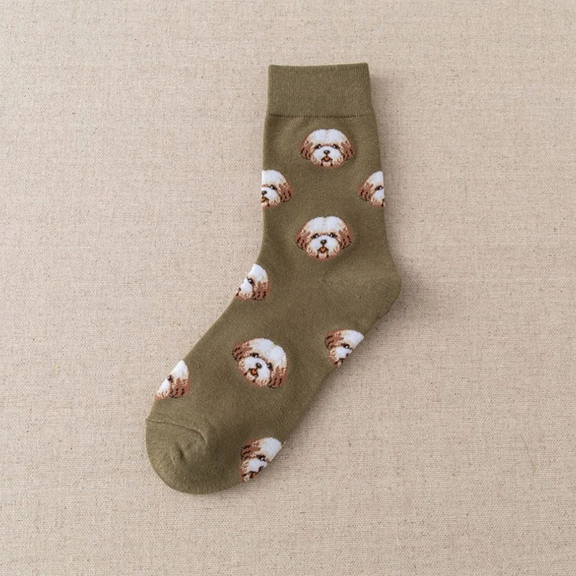 Anna-Kaci 6pk Women's Cute Dog Breed Crew Socks sold by Anna-Kaci product image thumbnail 5