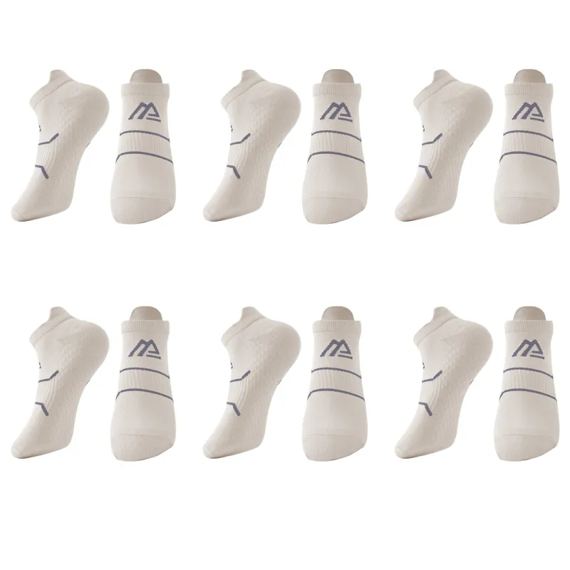 Anna-Kaci Men's Athletic Ankle Socks 6pk with Geometric Design made by Anna-Kaci