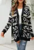 Aztec Print Button Down Cardigan sold by Anna-Kaci