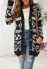 Aztec Print Button Down Cardigan sold by Anna-Kaci