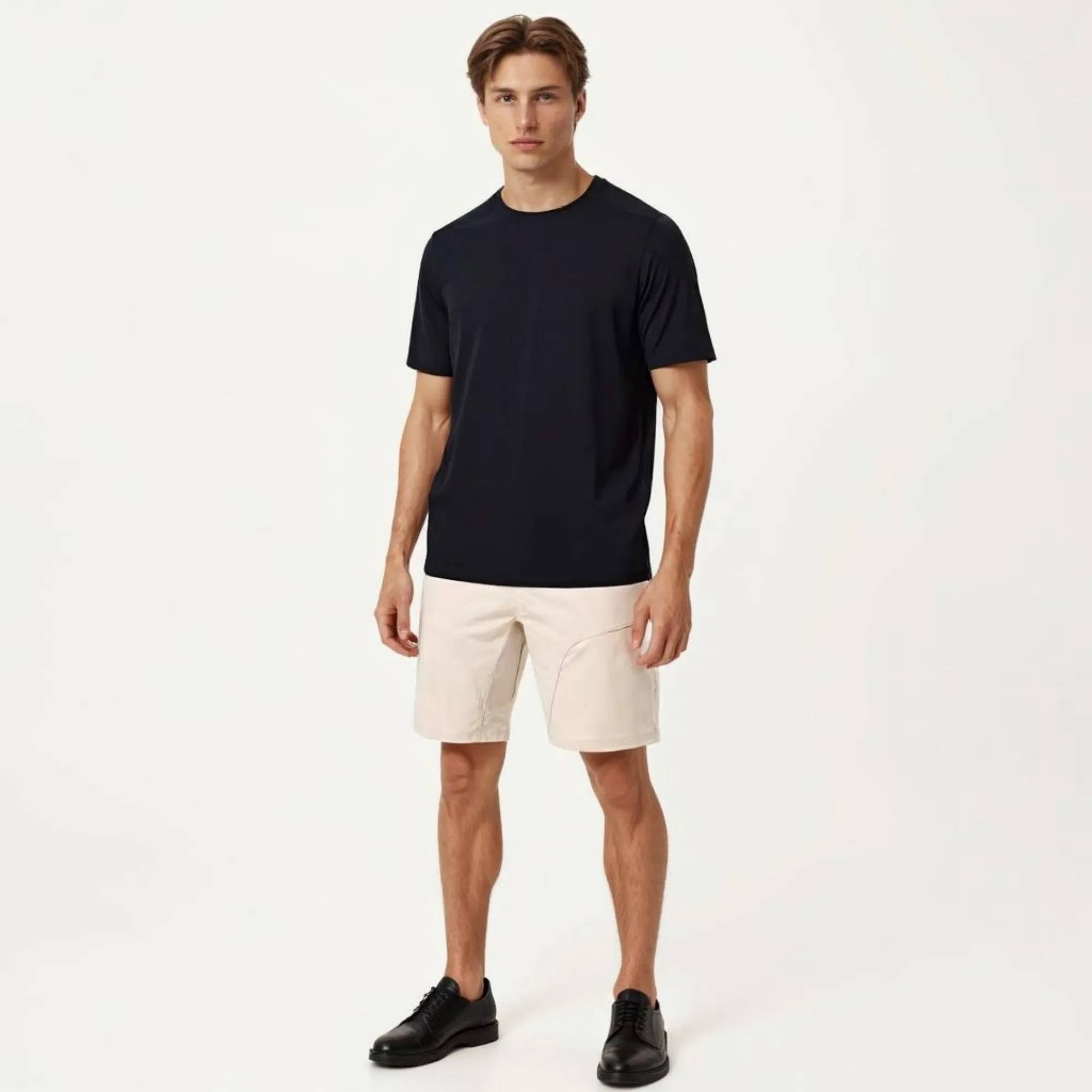 Anna-Kaci Active Men's Short Sleeve Crew Neck Performance T Shirt with Lightweight Stretch Fabric sold by Anna-Kaci product image thumbnail 2