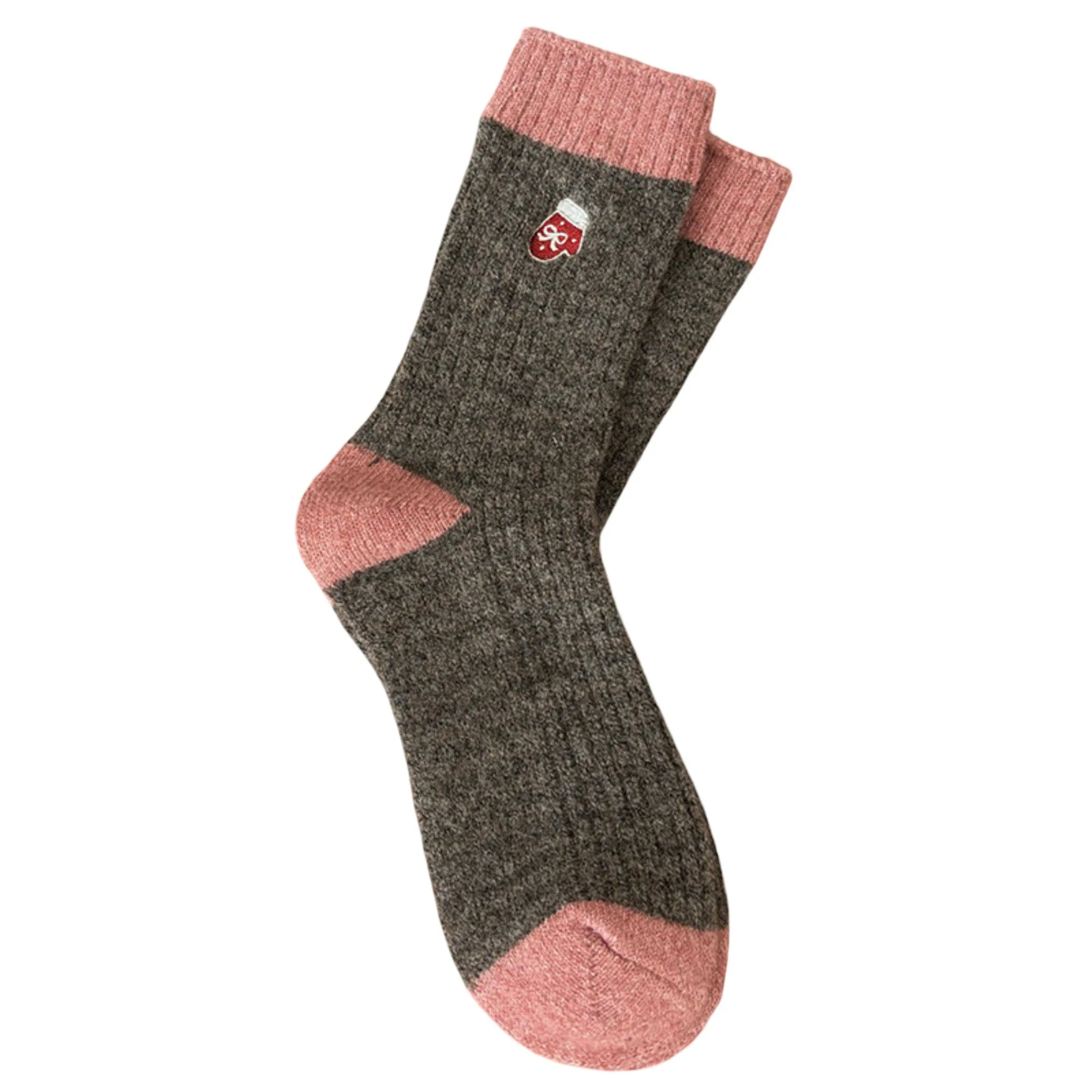 Anna-Kaci Women's 3-Pair Ribbed Crew Socks with Embroidered Accent Soft Knit Everyday Comfort Sock Set sold by Anna-Kaci product image thumbnail 4