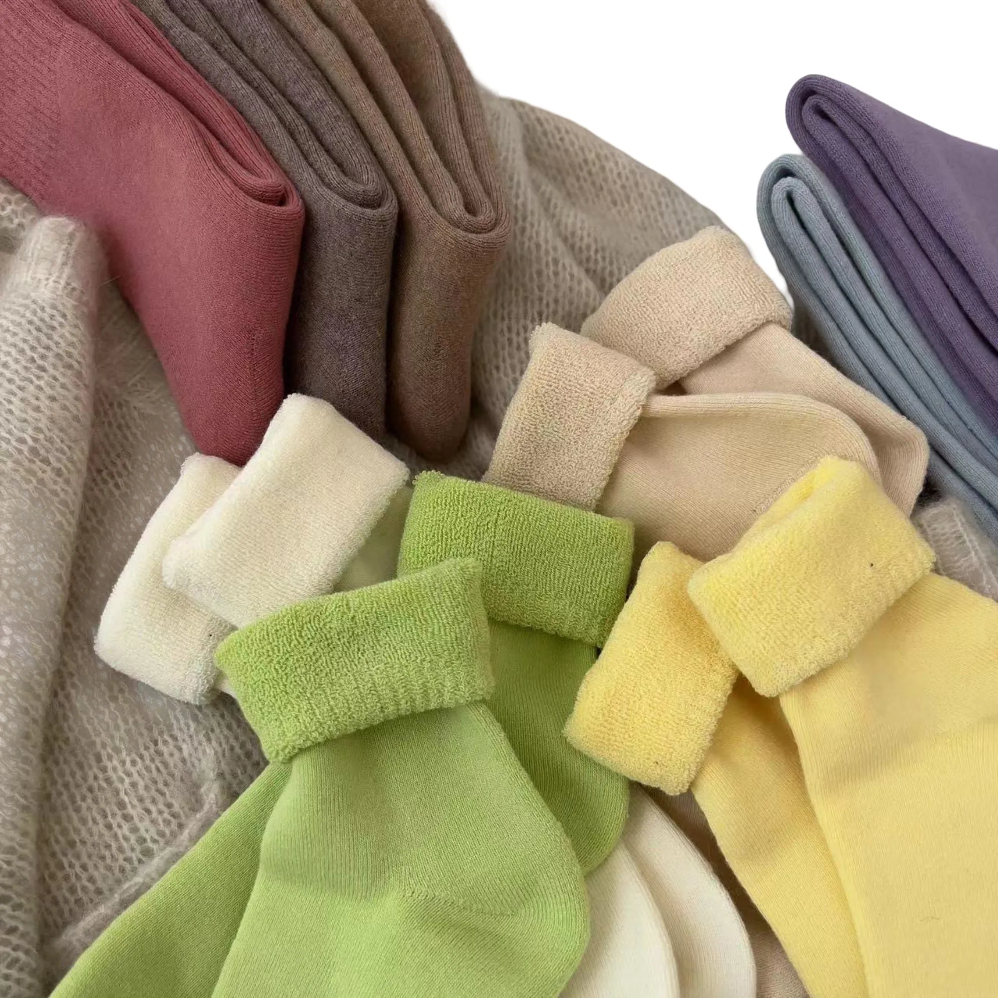 Anna-Kaci Women's 3-Pair Crew Socks Soft Knit Fabric Ribbed Cuff Comfortable Everyday Wear Giftable Basic Sock Set sold by Anna-Kaci product image thumbnail 3