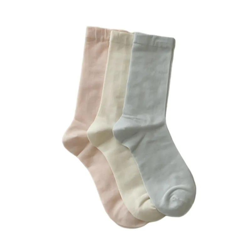 Anna-Kaci Women's 3-Pair Crew Socks Set Soft Knit Stretch Fabric Everyday Wardrobe Essentials sold by Anna-Kaci