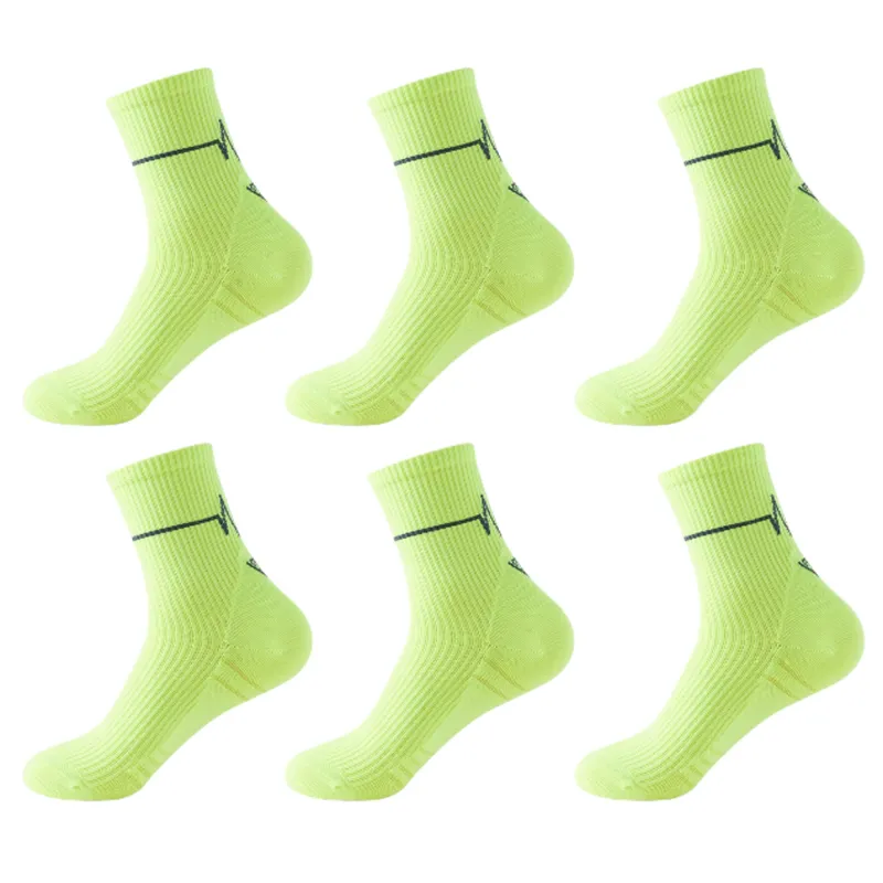 Anna-Kaci Women's 6pk Professional Athletic Socks - Ankle-Length Sports Socks with Elastic Cuff & Reinforced Design for Running & Gym made by Anna-Kaci