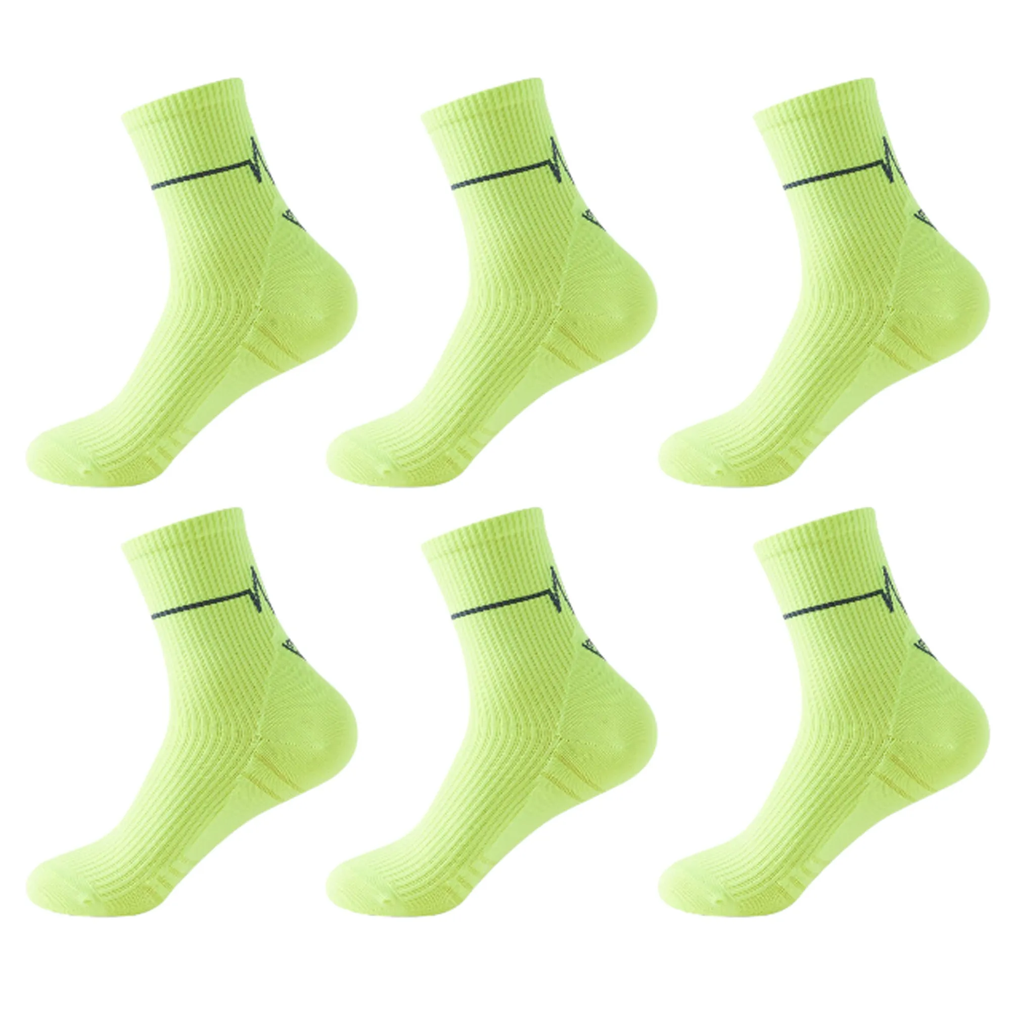 Anna-Kaci Women's 6pk Professional Athletic Socks - Ankle-Length Sports Socks with Elastic Cuff & Reinforced Design for Running & Gym sold by Anna-Kaci