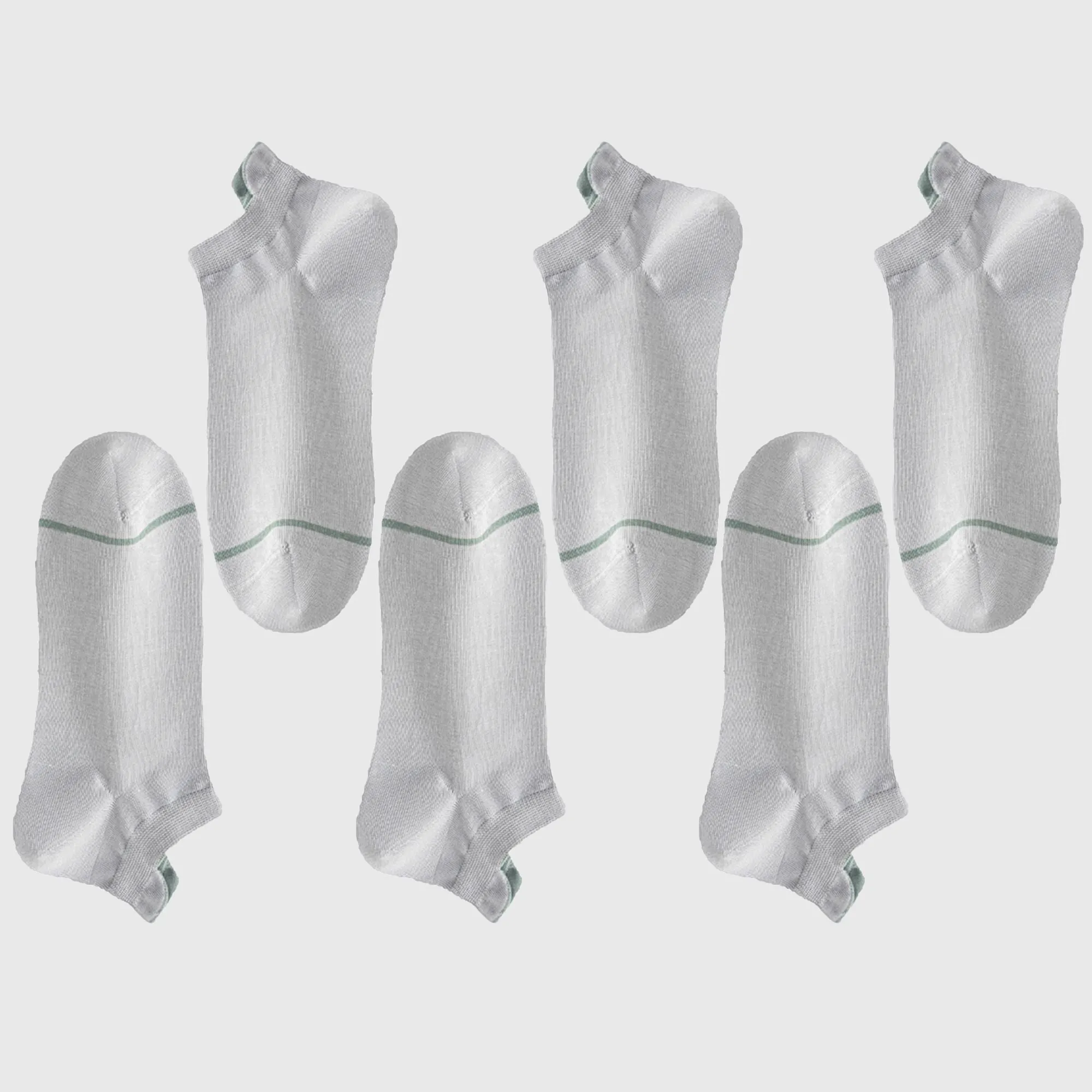 Anna-Kaci Men's 6pk Breathable Casual Ankle Socks sold by Anna-Kaci