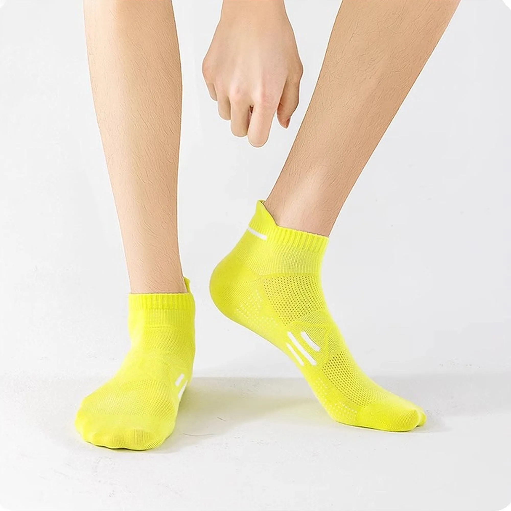 Anna-Kaci Men's 6pk Comfort Ankle - Length Athletic Socks sold by Anna-Kaci product image thumbnail 2