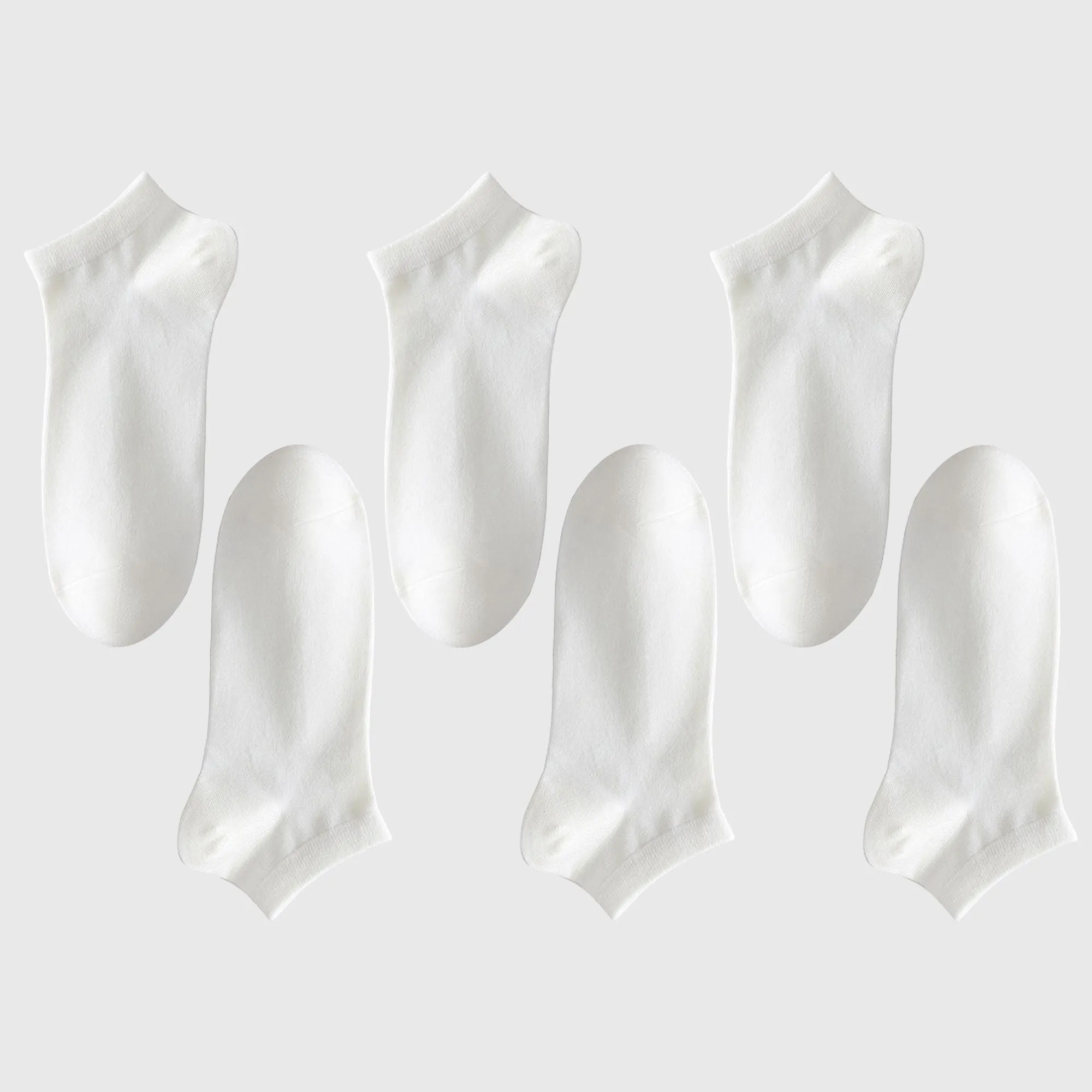Anna-Kaci Men's Ankle - Length 6pk Comfort Casual Cotton Socks sold by Anna-Kaci product image thumbnail 5