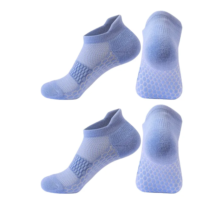 Anna-Kaci Women's 2-Pair Set Low-Cut Athletic Socks with Honeycomb Mesh Ventilation Arch Compression and Cushioned Heel Fit made by Anna-Kaci