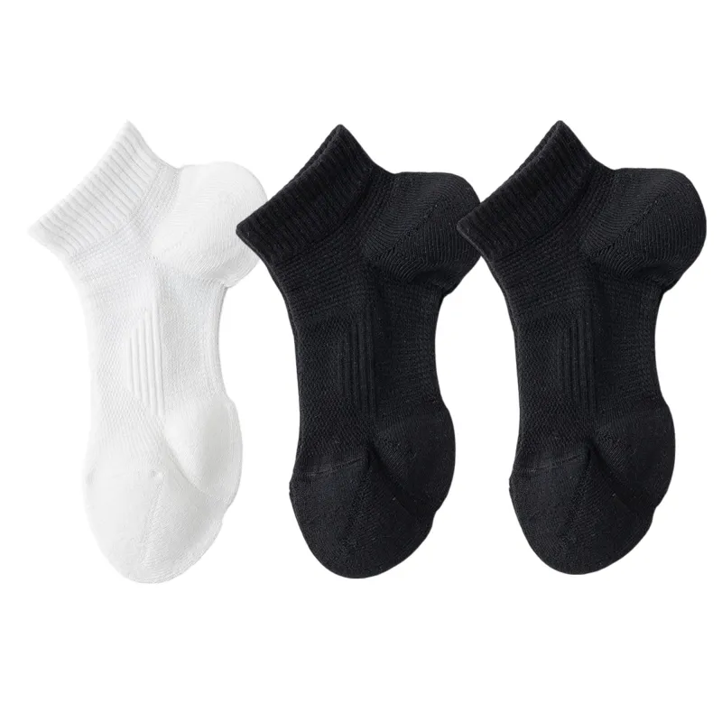 Anna-Kaci 3 Pairs Women's Ankle Athletic Socks Soft Cotton Cushioned Breathable Design with Ribbed Cuffs for Active Casual Wear made by Anna-Kaci