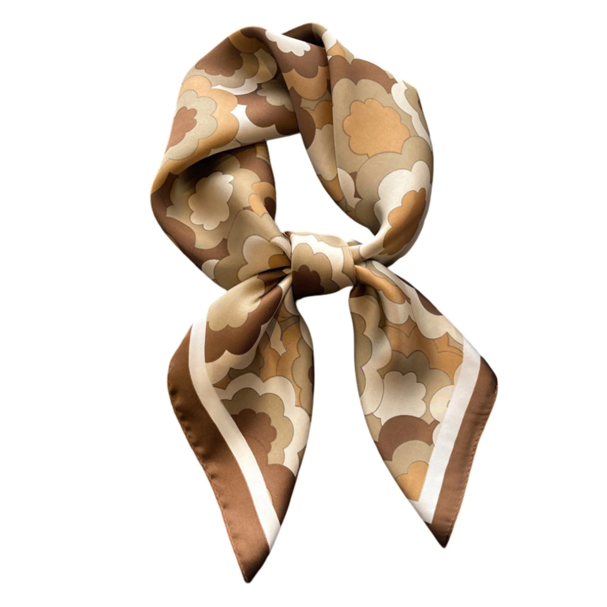Anna-Kaci Womens Satin Square Scarf Floral Pattern Neck Bag Accessory 27.5¡Á27.5inches sold by Anna-Kaci