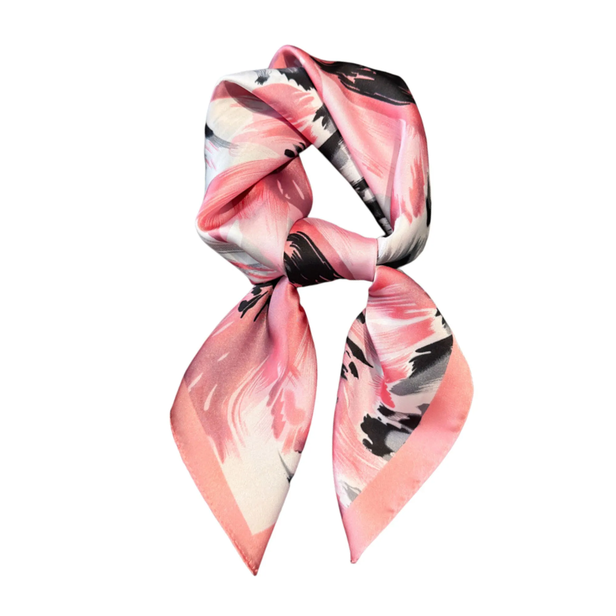 Anna-Kaci Womens Square Scarf with Abstract Floral Print 27.5¡Á27.5inches sold by Anna-Kaci product image thumbnail 5