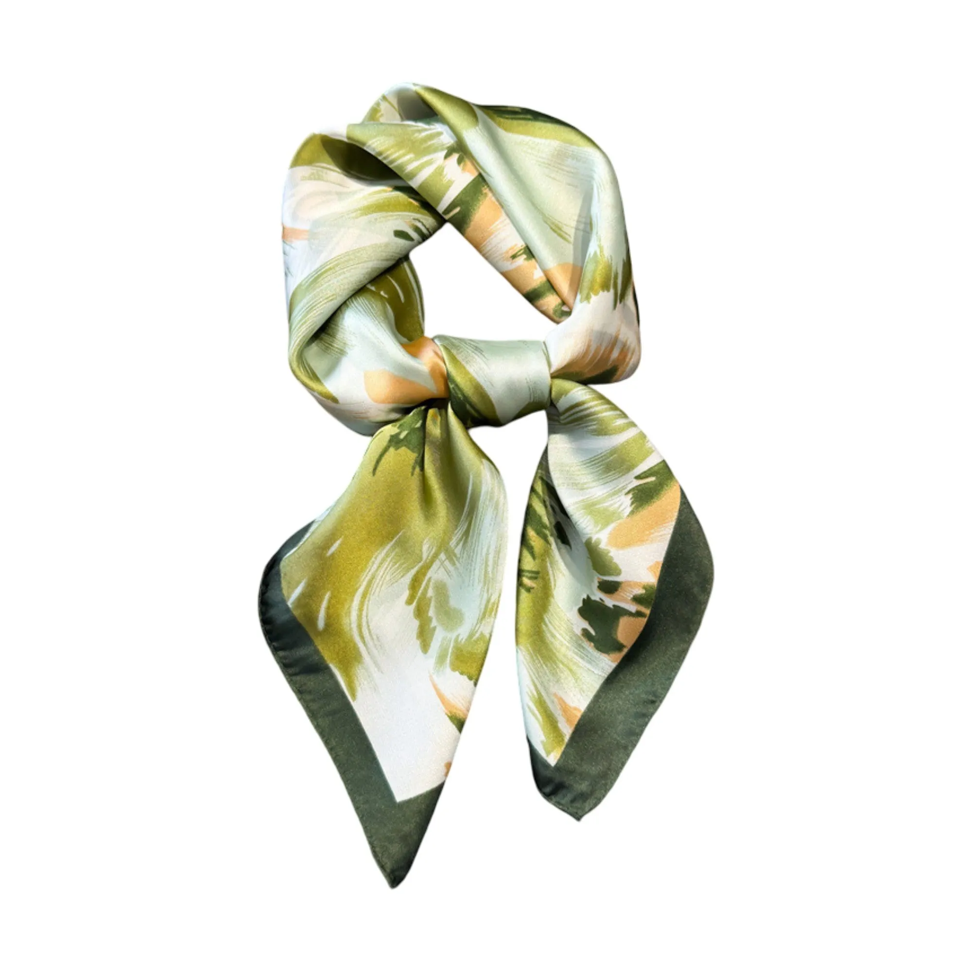 Anna-Kaci Womens Square Scarf with Abstract Floral Print 27.5¡Á27.5inches sold by Anna-Kaci