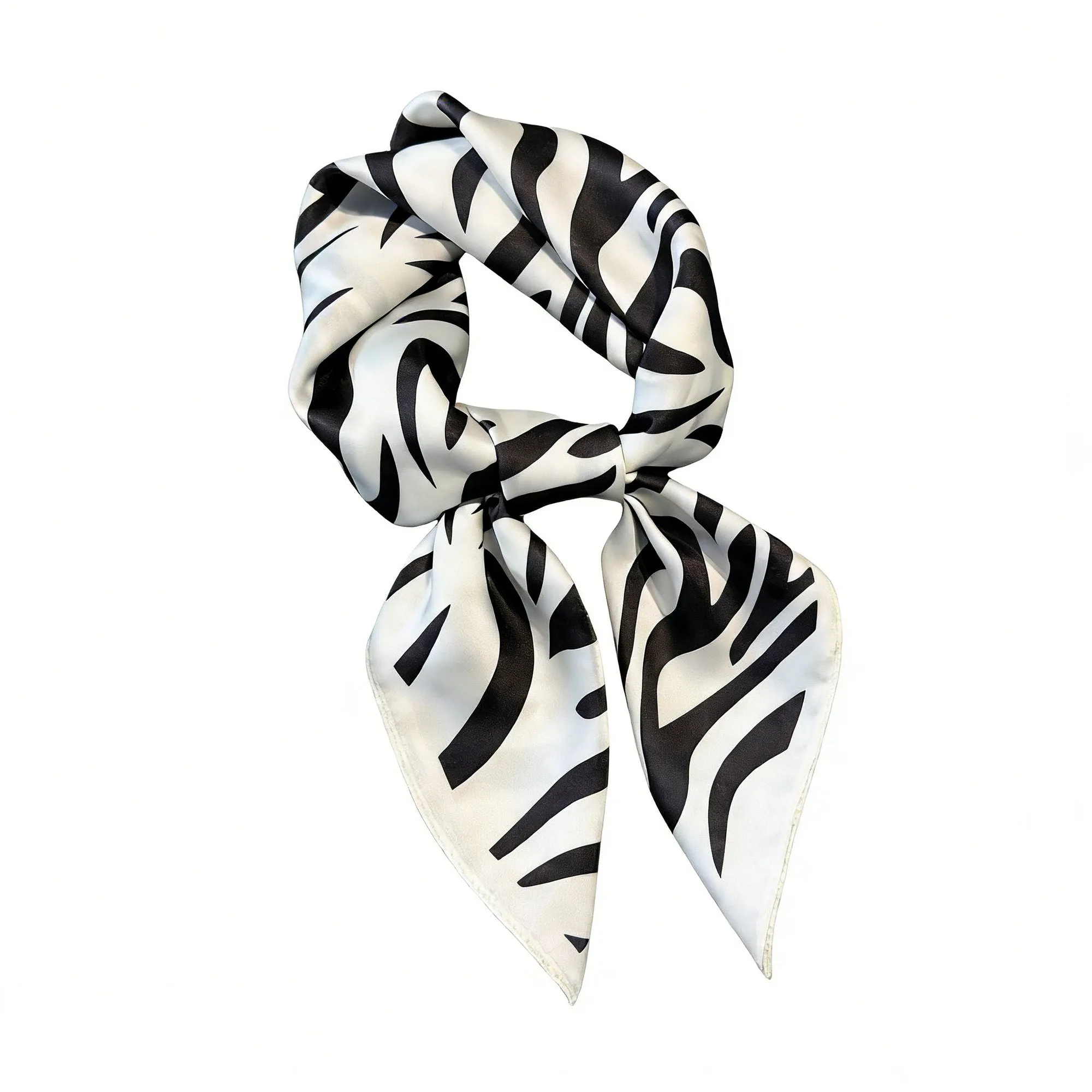 Anna-Kaci Womens Zebra Print Square Scarf Soft Fashion Accessory 27.5¡Á27.5inches sold by Anna-Kaci