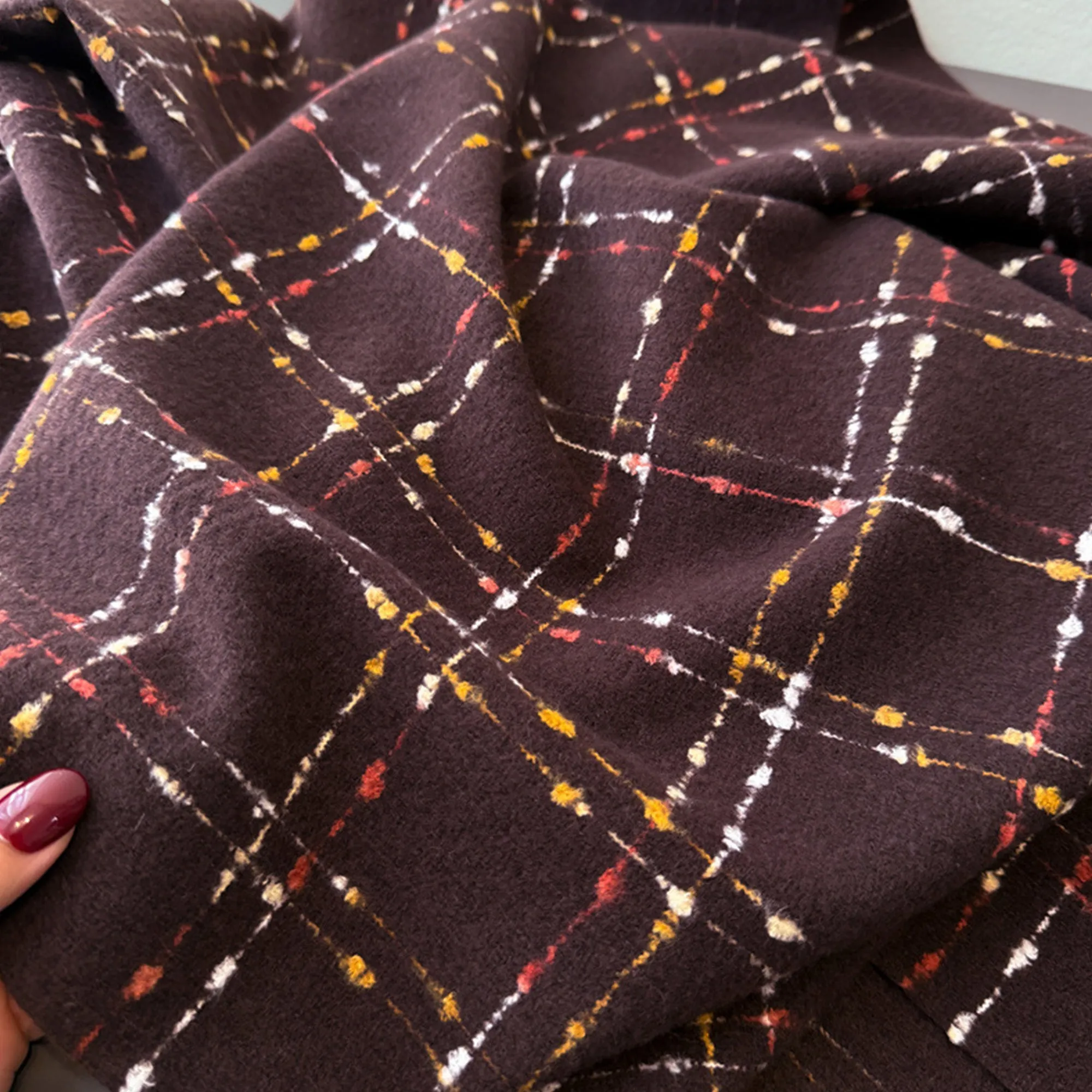 Anna-Kaci Winter Plaid Scarf with Lightweight Warm Fabric for Everyday Comfort 78.5¡Á26 Inches sold by Anna-Kaci product image thumbnail 3