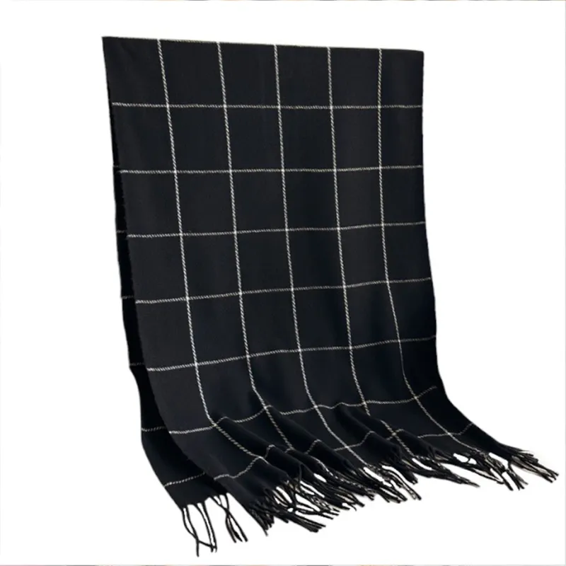 Anna-Kaci Plaid Winter Scarf Soft Warm Woven Long Shawl with Fringe Edges 78.5¡Á23.5 Inches made by Anna-Kaci